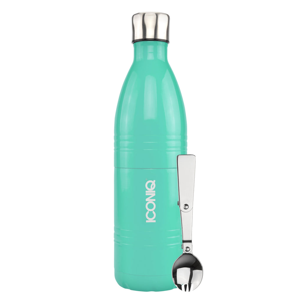 Qore Bottle Insulated Food Container - Lush Green