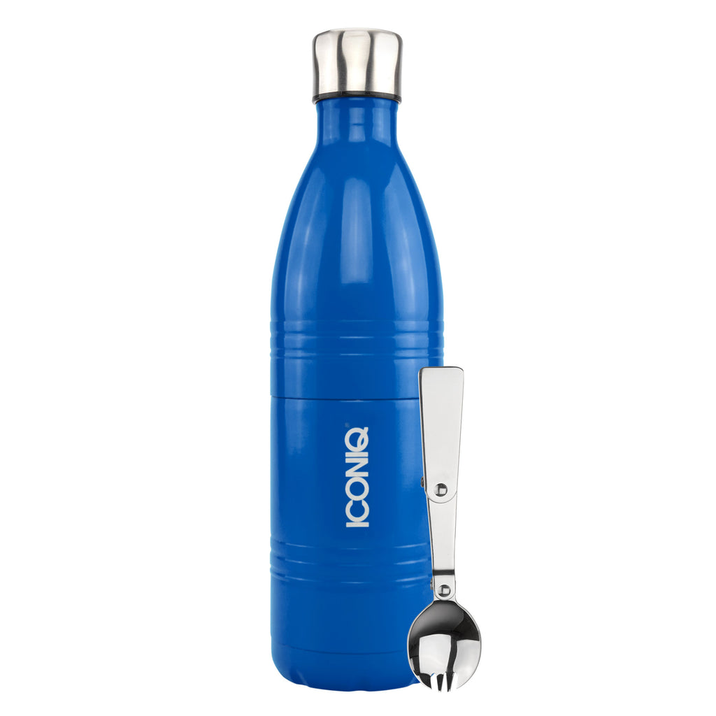 Qore Bottle Insulated Food Container - Royal Blue