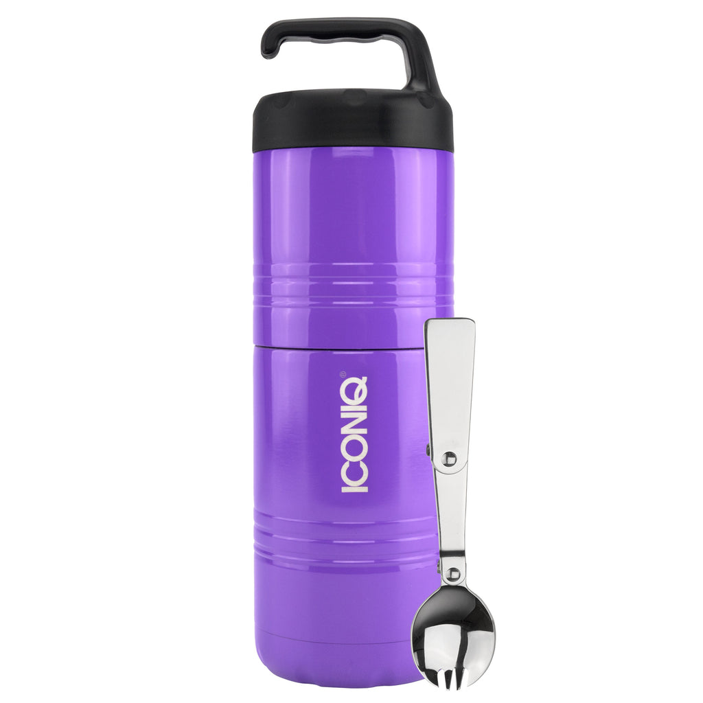 Qore Stack Insulated Food Container - Purple