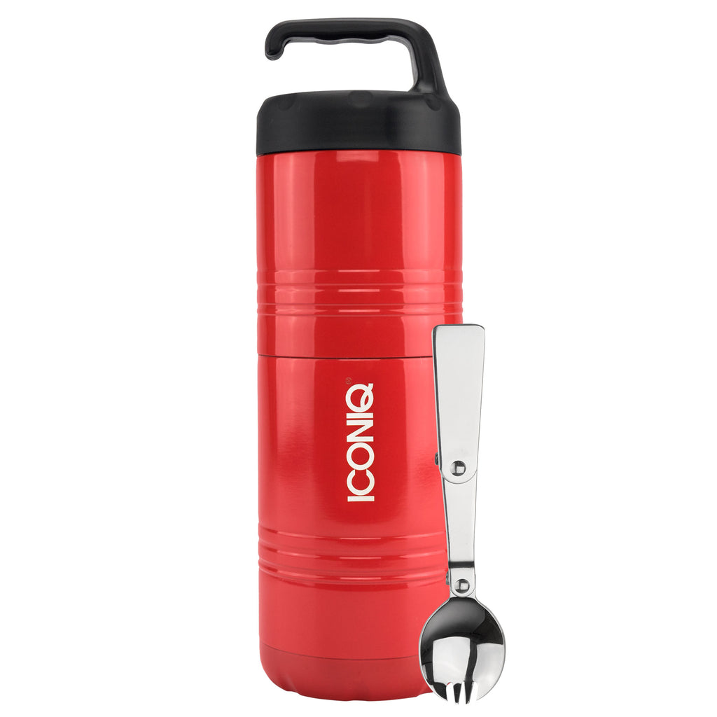 Qore Stack Insulated Food Container - Crimson Red